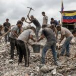 au venezuela, les recherches des survivants se poursuivent avec intensité après les récents et violents séismes, mobilisant secours et solidarité face à la catastrophe.