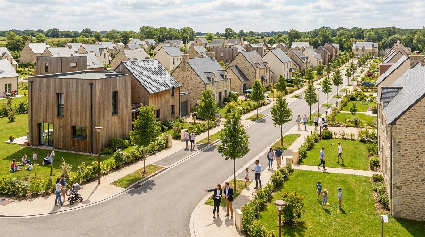 découvrez le plus grand village de maisons-témoins en france, où chaque habitation fonctionne parfaitement et vous offre une expérience unique pour choisir votre future maison.