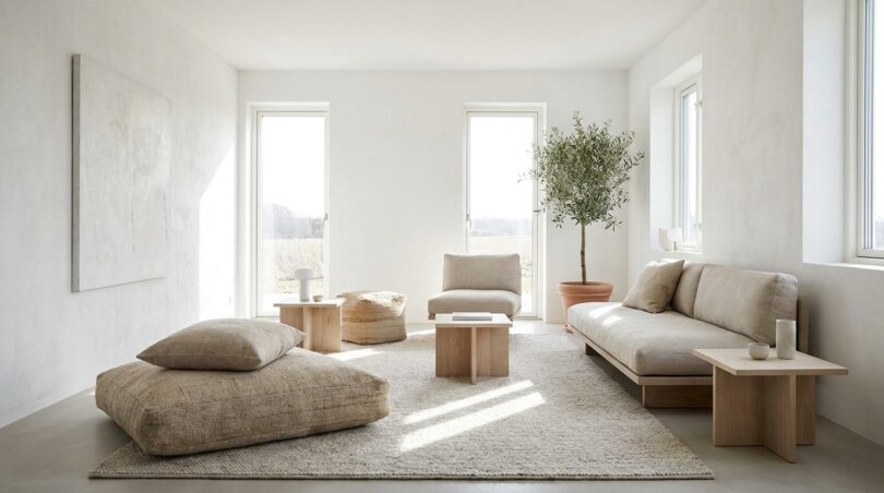 découvrez comment les architectes d’intérieur réinventent l’espace en 2026 en disant adieu à la table basse centrale et en adoptant les nouvelles tendances déco pour un intérieur moderne et fonctionnel.