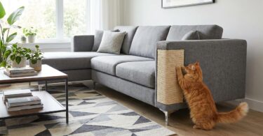 découvrez l'astuce gifi à 9,95 € pour protéger votre canapé des griffures de votre chat tout en lui offrant un espace adapté pour faire ses griffes sans abîmer vos meubles.