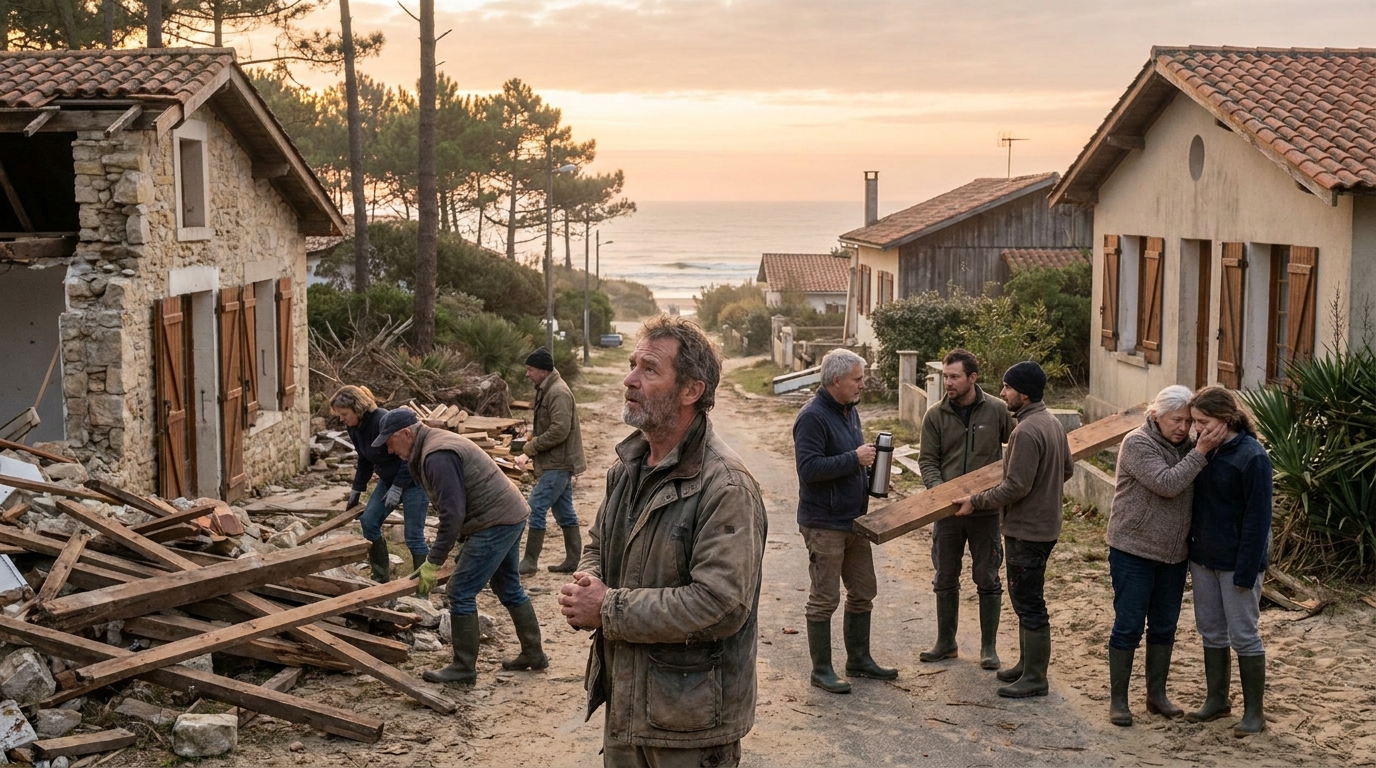 au porge en gironde, découvrez le témoignage poignant d'yves après la destruction de sa maison, et comment ce village s'éveille et se mobilise pour reconstruire et soutenir ses habitants.