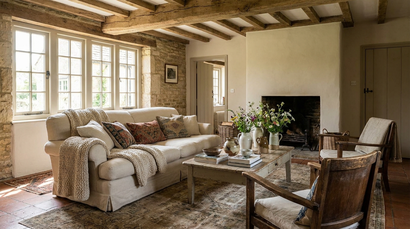 d&eacute;couvrez comment morgane s&eacute;zalory, fondatrice de s&eacute;zane, capture l'essence et le charme d'une maison de campagne &agrave; travers son univers unique et authentique.