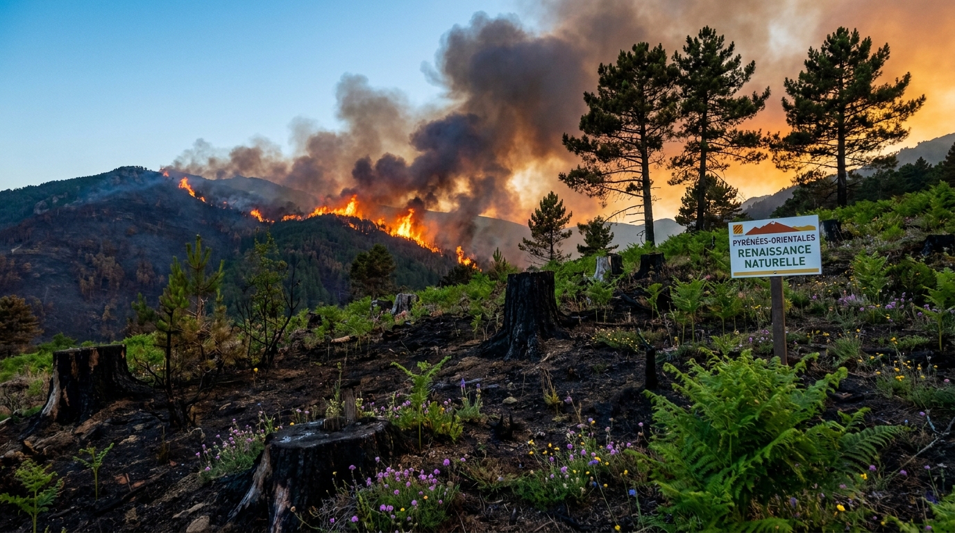 découvrez comment un incendie majeur dans les pyrénées-orientales pourrait ouvrir la voie à une reconstruction ambitieuse et à un renouveau pour la région, à travers une opportunité de transformation.