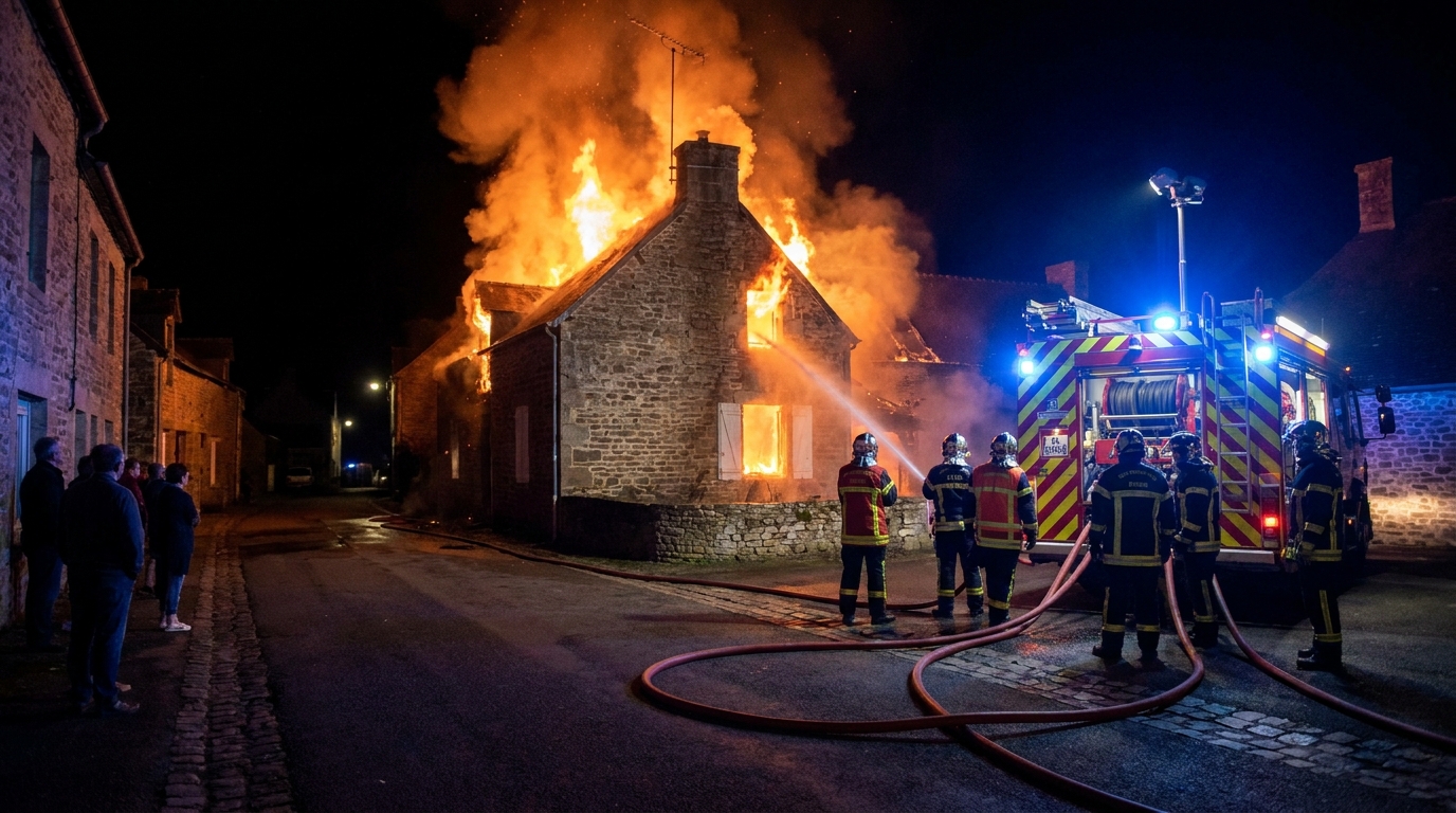 un incendie d&eacute;vastateur &agrave; journet a ravag&eacute; une maison. lancez un appel solidaire pour aider une famille sinistr&eacute;e &agrave; reconstruire leur vie.