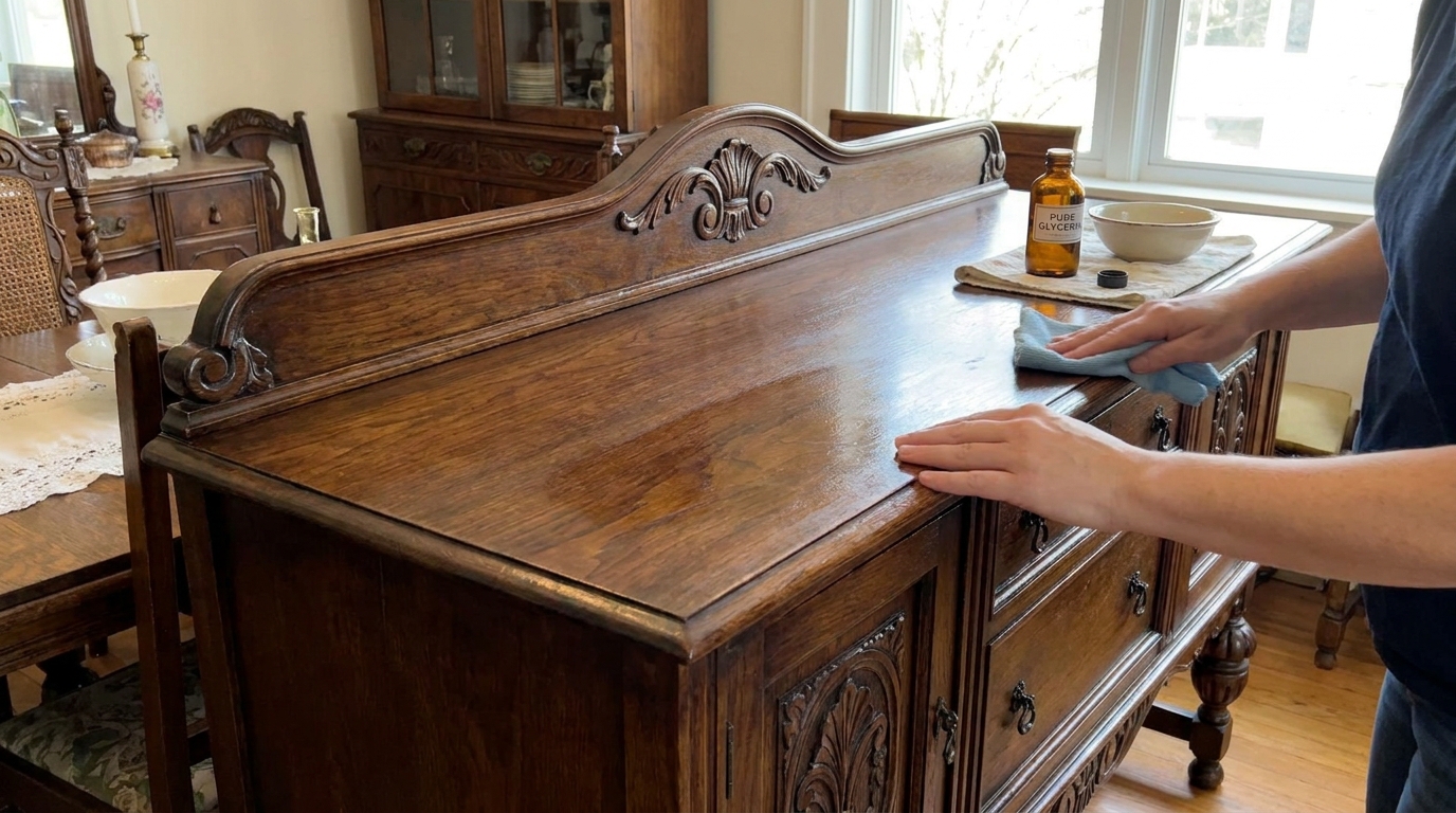 d&eacute;couvrez l'astuce surprenante qui a r&eacute;volutionn&eacute; le nettoyage de mes meubles anciens, apr&egrave;s des semaines de soins intensifs. ne ratez pas cette r&eacute;v&eacute;lation pour pr&eacute;server votre mobilier avec facilit&eacute; !