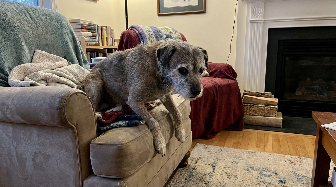 découvrez comment identifier les premiers signes de perte de votre chien au-delà de la simple maladresse pour mieux l'accompagner.