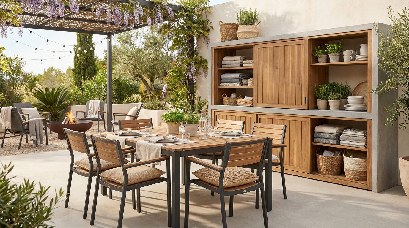 d&eacute;couvrez le secret oubli&eacute; pour sublimer votre salon de jardin cet &eacute;t&eacute; : le meuble incontournable &agrave; ne surtout pas manquer pour une terrasse &eacute;l&eacute;gante et conviviale.