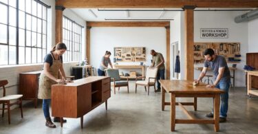 à orvault, sylvie et rené créent une entreprise innovante dédiée à la rénovation et au relooking de meubles, offrant une seconde vie à vos objets du quotidien.