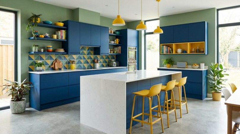 d&eacute;couvrez comment la couleur transforme la cuisine et remplace le tout-blanc, apportant modernit&eacute; et chaleur &agrave; votre int&eacute;rieur.