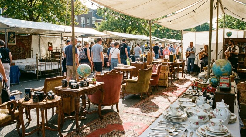 découvrez le vide-grenier géant organisé par le photographe maxime chicard, avec une sélection unique de vaisselle, mobilier et trésors d'antan à ne pas manquer.