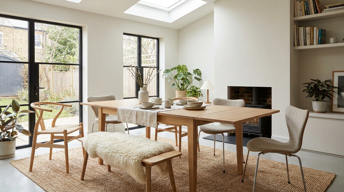 d&eacute;couvrez comment am&eacute;nager un coin repas convivial pour 4 personnes et plus avec l'ensemble maison pavane, une solution &eacute;l&eacute;gante et pratique qui transforme votre espace de vie.