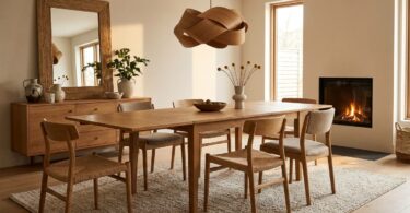 découvrez comment aménager un coin repas convivial pour 4 personnes et plus avec l'ensemble maison pavane, une solution élégante et fonctionnelle qui transforme votre espace avec style.