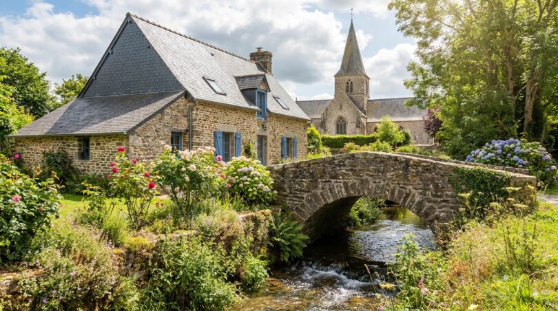 d&eacute;couvrez la transformation spectaculaire d'une maison de p&ecirc;cheur en normandie apr&egrave;s 15 ans d'attente, un projet unique qui allie charme traditionnel et modernit&eacute;.