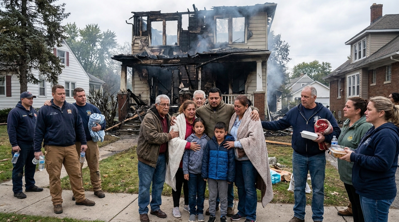 soutenez une famille de ponta touchée par un incendie dévastateur. un appel urgent à la solidarité pour les aider à reconstruire leur vie.