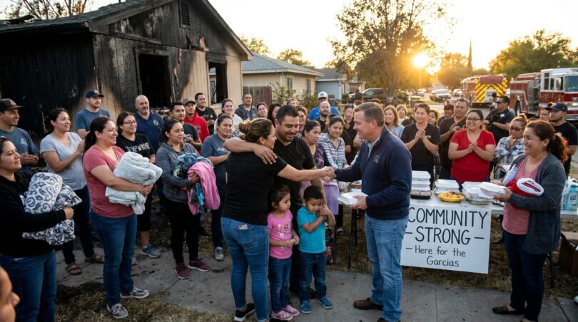 après l'incendie dévastateur de leur maison, cette famille de ponta lance un appel émouvant à la solidarité pour reconstruire leur vie. découvrez comment apporter votre soutien.