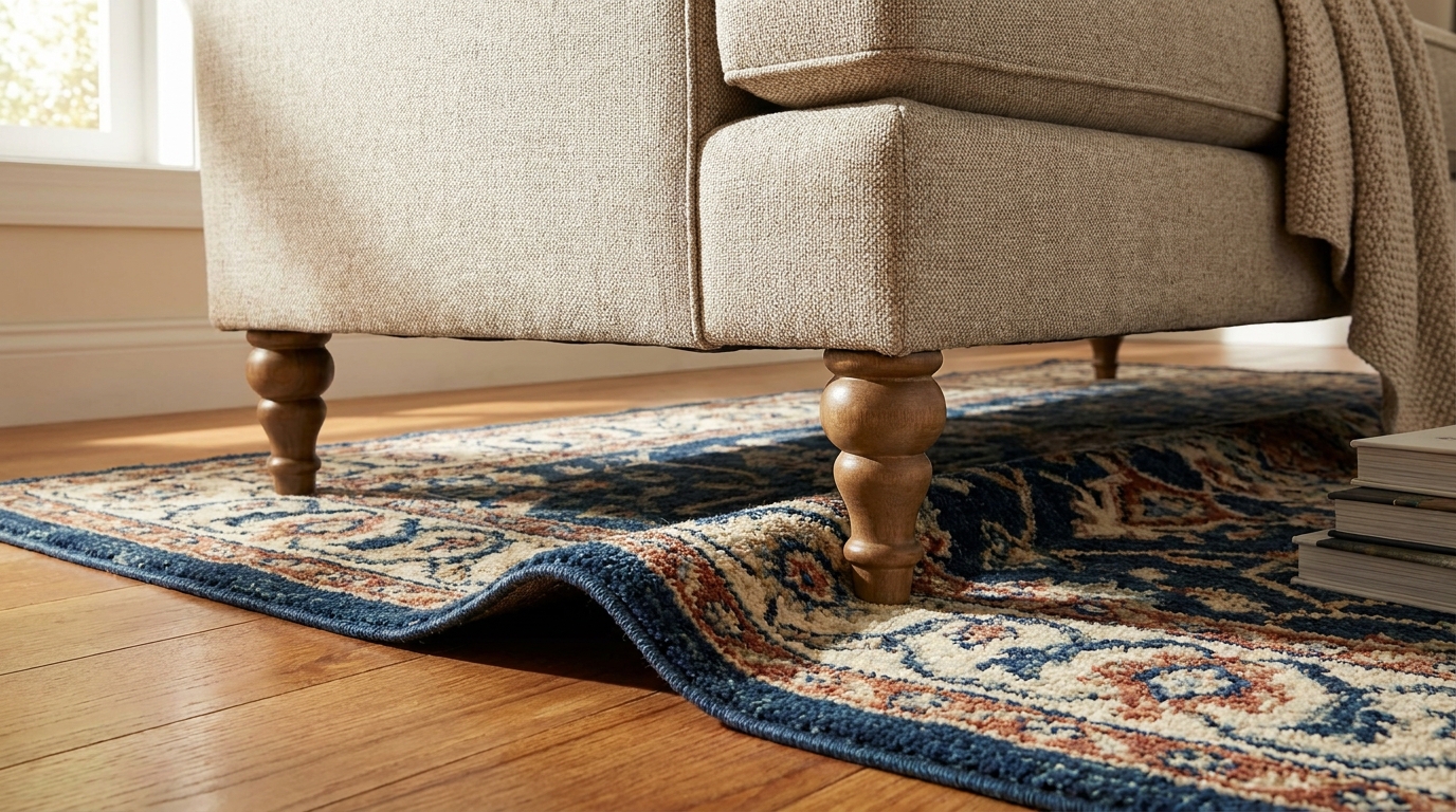 découvrez comment un simple geste, comme placer un tapis sous les pieds avant de votre canapé, peut transformer votre confort et stabiliser votre meuble. l'histoire inspirante d'une astuce maison efficace.