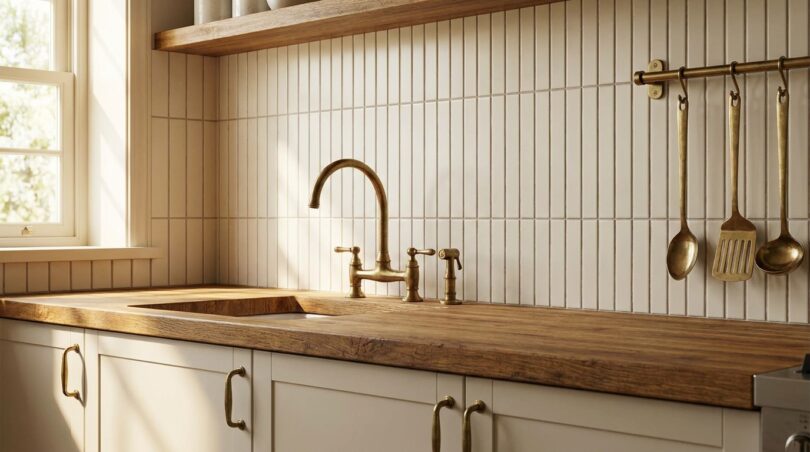d&eacute;couvrez le nouveau style cuisine tendance cet automne, ador&eacute; par les magazines d&eacute;co, qui abandonne le blanc immacul&eacute; pour des ambiances chaleureuses et audacieuses.