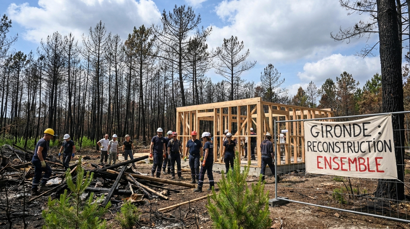 d&eacute;couvrez le t&eacute;moignage poignant des habitants de gironde face aux incendies d&eacute;vastateurs qui emportent leur maison, symbole pr&eacute;cieux de m&eacute;moire et d'histoire.