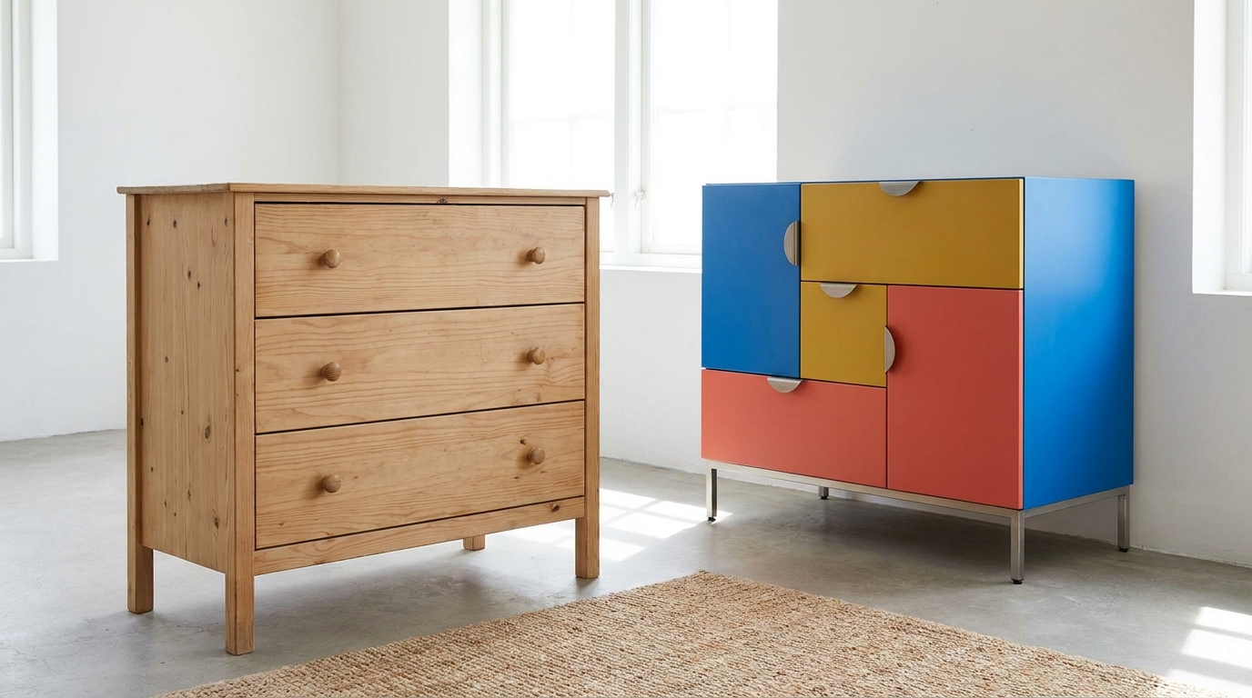 découvrez la fin d'une ère avec le célèbre meuble en pin d'ikea, remplacé par un nouveau modèle coloré qui divise les avis. un changement audacieux qui ne laisse personne indifférent.