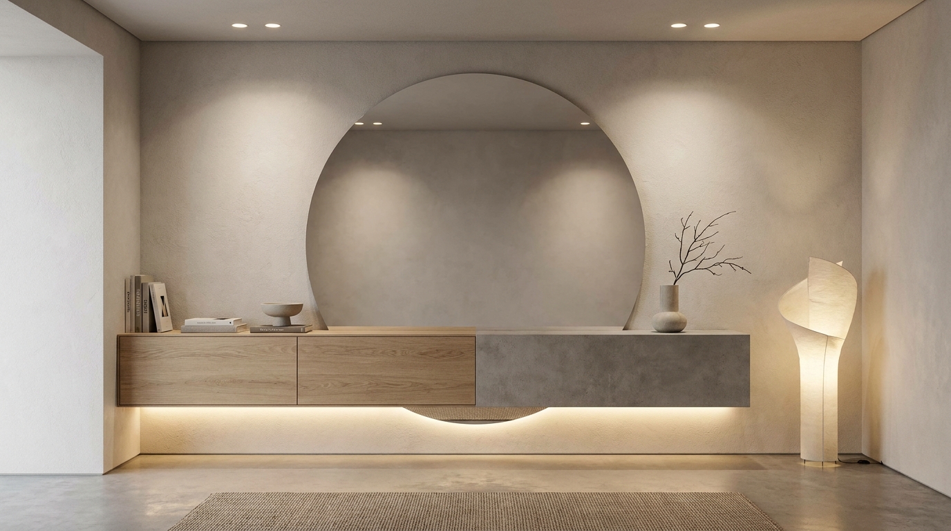 découvrez pourquoi le meuble d'entrée pleine hauteur disparaît et quelles tendances déco les experts annoncent pour 2026 afin de transformer votre intérieur.