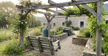 découvrez une maison d'exception dans le finistère, entièrement rénovée avec des matériaux naturels et un mobilier sur-mesure, alliant confort et authenticité.