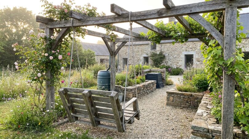 découvrez une maison d'exception dans le finistère, entièrement rénovée avec des matériaux naturels et un mobilier sur-mesure, alliant confort et authenticité.