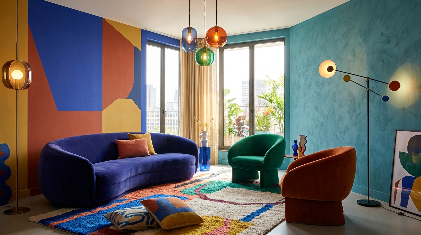 découvrez comment les designers réinventent le salon en 2026 en abandonnant la bibliothèque blanche immaculée au profit de couleurs audacieuses et inspirantes.