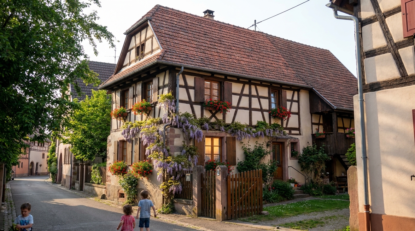 d&eacute;couvrez cette charmante maison de 4 pi&egrave;ces et 90 m&sup2; &agrave; rouffach (68250), id&eacute;ale pour votre famille. &agrave; vendre pour 300 000 &euro;, elle offre confort et espace dans un quartier agr&eacute;able.