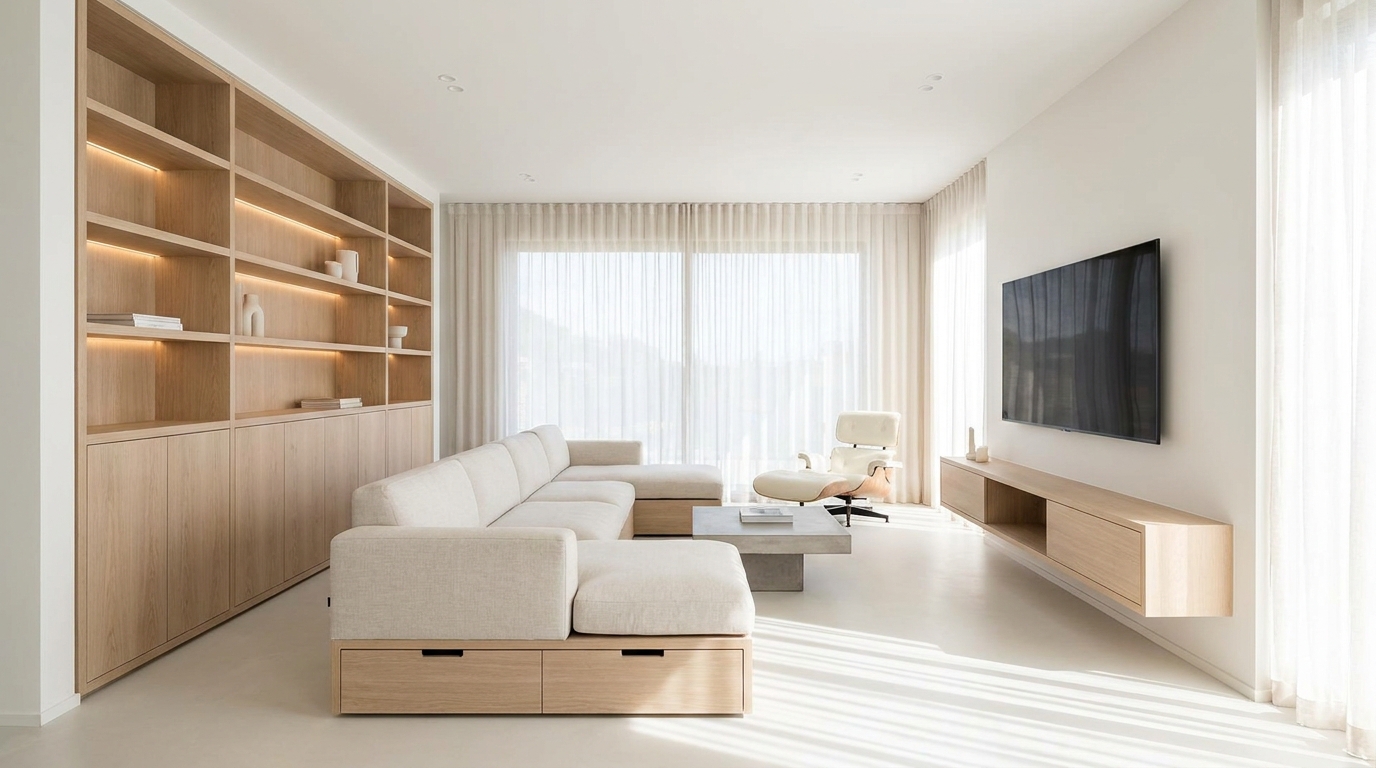 découvrez en avant-première « l'habitat de l'année » par ikea, une vision innovante du salon de demain alliant design, confort et technologie.
