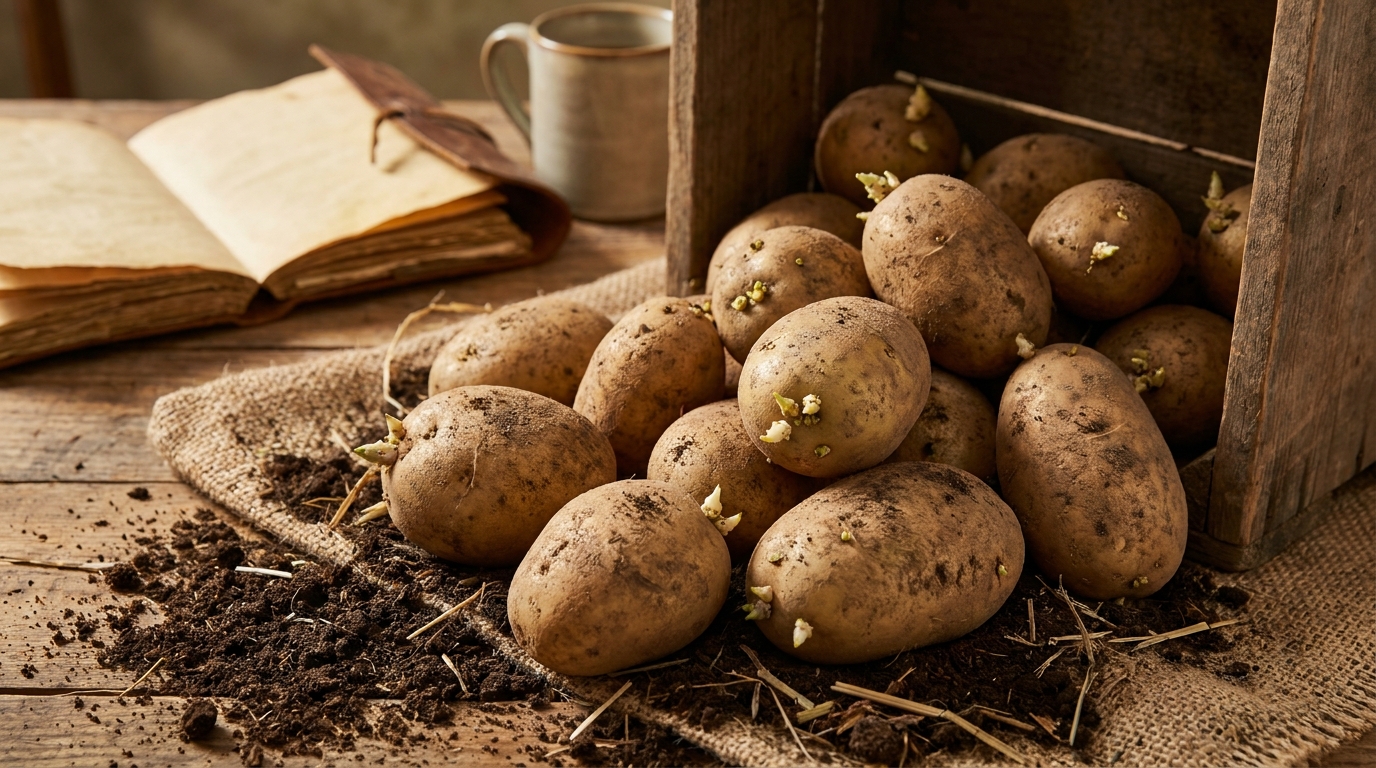 d&eacute;couvrez le secret d&rsquo;un ancien sur la germination des pommes de terre et apprenez des astuces efficaces pour pr&eacute;server votre r&eacute;colte plus longtemps.