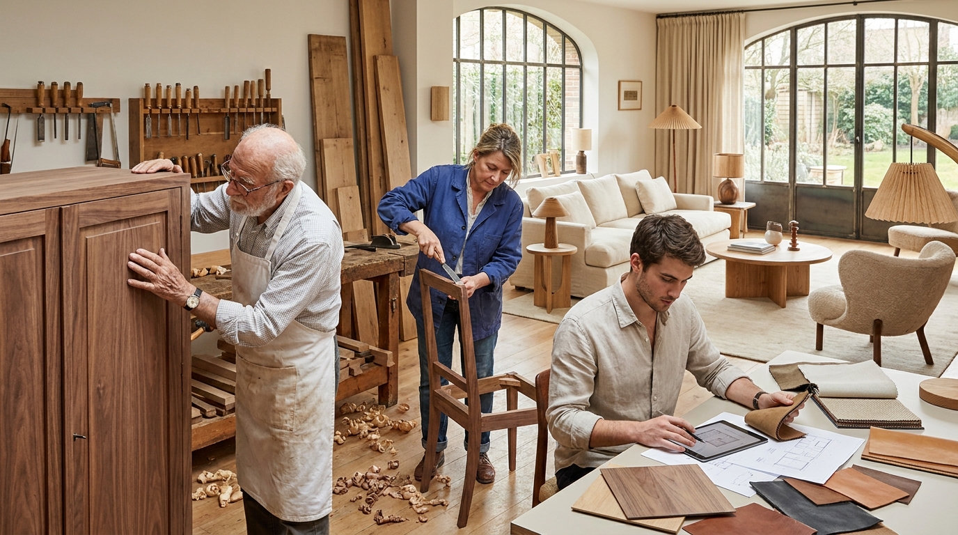 depuis trois générations, meubles dechaumet met son savoir-faire au service de votre intérieur avec des meubles de qualité et des conseils personnalisés.