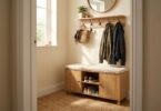 découvrez comment ce meuble à 25 € trouvé chez action a transformé une entrée encombrée en espace de rangement pratique et bien ordonné.