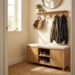 découvrez comment ce meuble à 25 € trouvé chez action a transformé une entrée encombrée en espace de rangement pratique et bien ordonné.
