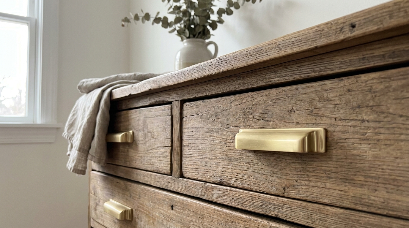 découvrez comment elle transforme un meuble ordinaire en chef-d'œuvre de designer pour seulement 2€ grâce à une astuce secrète et facile à réaliser.